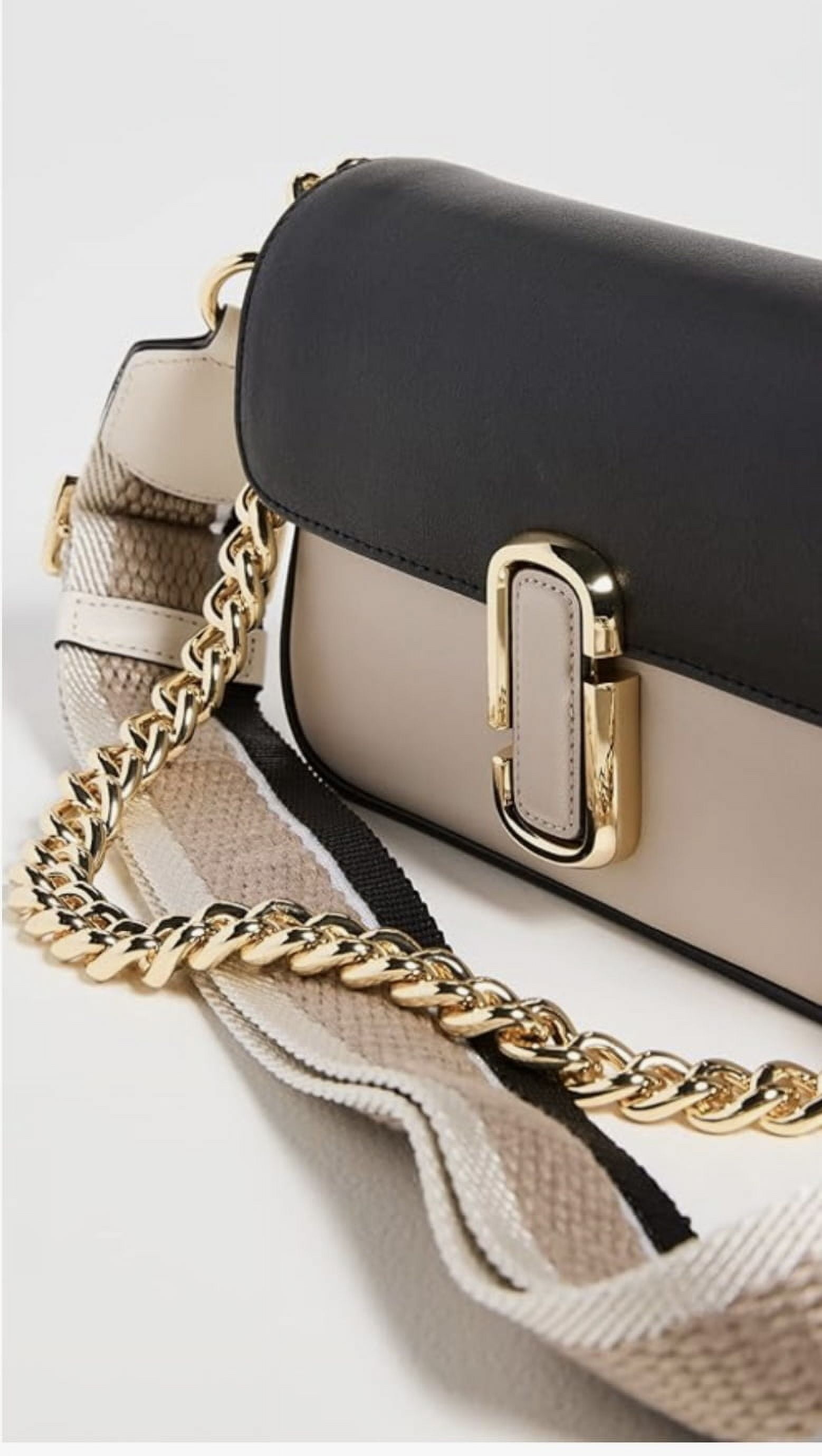 Marc Jacobs Women's The J Marc Shoulder Bag Greige Multi - Walmart.com