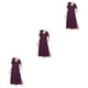 thumbnail image 5 of Batas de mujer Minnieouse Camisón Ropa de dormir Manga fucsia M, 5 of 6