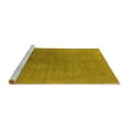 thumbnail image 2 of Ahgly Company Machine Washable Indoor Rectangle Oriental Yellow Industrial Area Rugs, 2' x 4', 2 of 4
