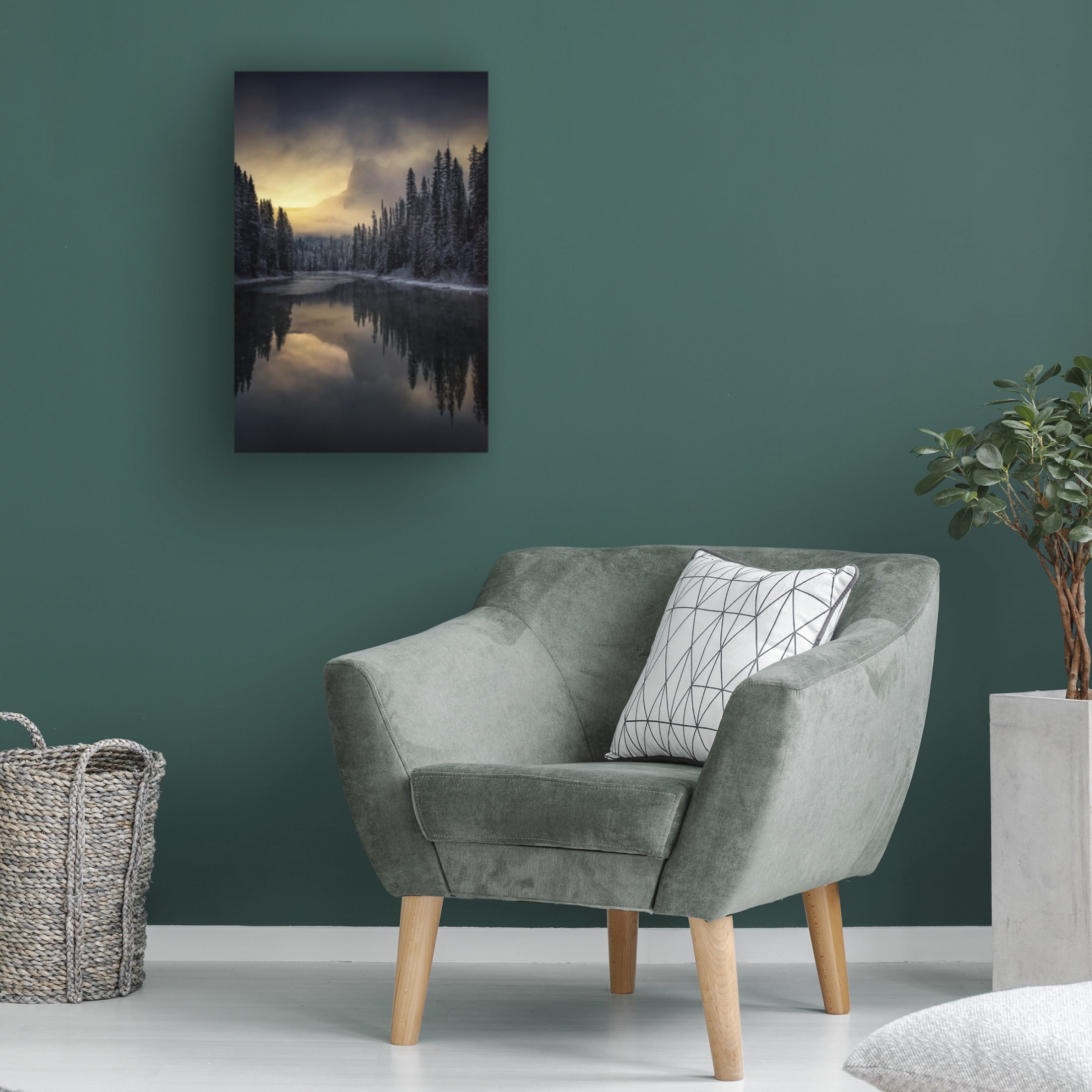 Canvas Wall Art - David Martin Castan 'Untitled' Wall Art for Living Room, Bedroom, or Office Décor by Trademark Fine Art - 12 x 19 Inches
