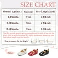 thumbnail image 6 of Bonario Baby Girls Shoes Infant Mary Jane Dress Bowknot Princess Crib Flats for Newborn First Walkers 3-18 Months, 6 of 7