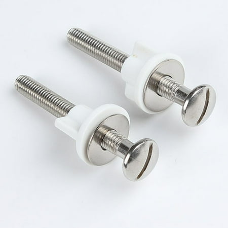 

2pcs Toilet Lid Bolt Toilet Installation Fixing Screw Connection Group Hinge