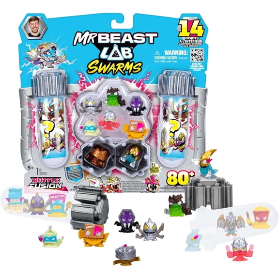 MrBeast Lab Battle Fusion Series VENUS BEAR Mega Lab 14-Pack