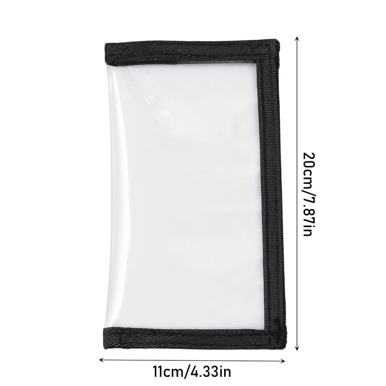 clear fishing hook 2 PCS Clear PVC Fishing Bait Hook Storage Bags, Protect Children, Pets and  Fishermen from Sharp Hooks, Tangle-Free Transparent Tackle Pouches for