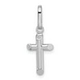 thumbnail image 1 of FB Jewels 14K White Gold Hollow Cross Pendant, 1 of 4