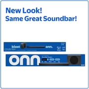 onn Bluetooth 2.1 Channel Soundbar System with Dolby Atmos, 32, Black