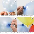 thumbnail image 2 of Kit de arco de globos, kit de adornos de globos para guirnalda, 2 cintas de 5 m, 2 pegatinas de puntos de 5 m para decoración de fiestas, bodas, cumpleaños y baby shower., 2 of 5