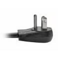 thumbnail image 3 of Tripp Lite Model P007-003-15D 3 ft. Desktop Computer Power Cord, Right-Angle 5-15P to C13 - Heavy Duty, 15A, 125V, 14 AWG, 3 ft. Black, 3 of 7
