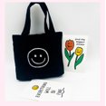 thumbnail image 1 of Canvas Bag Shoulder Handbag Large Capacity Tote Bag Student Book Class Messenger Bag, 1 of 1