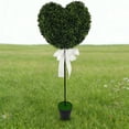 thumbnail image 2 of zhangmingg Heart Shaped Miniature Bonsai Tree Decorative Desktop Ornament for Home and, 2 of 8