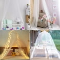 thumbnail image 4 of VISATOR Mosquito Net Bed Canopy for Girls,King Canopy Bed Curtains Queen Size from Ceiling,Dome Mosquito Netting Bed Tent Twin Girls Canopy Bed Decor for Baby Crib,Kid Bed and Adult Beds (White), 4 of 7