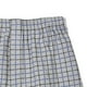 thumbnail image 5 of Ropa interior para hombres Boxers Algodón que absorbe la humedad Transpirable Cintura media Calzoncillos cómodos Louge Cuadros azules y negros L para 65-75 kg, 5 of 8