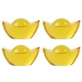 thumbnail image 1 of 4Pcs Crystal Ingot Adornment Home Decor Showcase Prop Adornment Festival Decor, 1 of 8