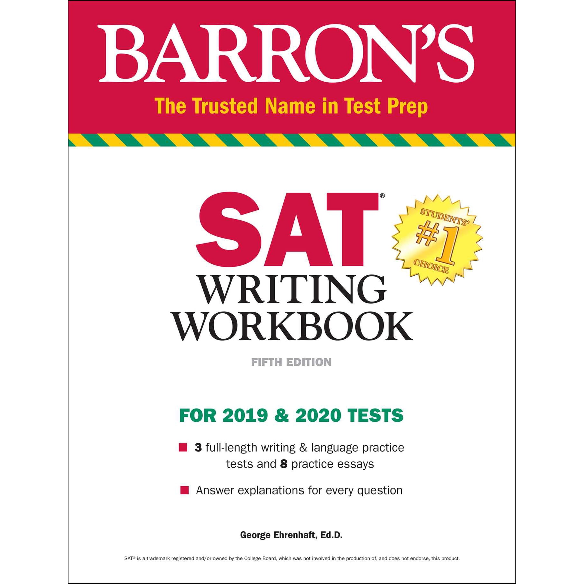 Barron's SAT Prep: SAT Writing Workbook (Paperback)