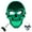 C, variant on Coollooc Halloween LED Skull Mask, Horror Screm Scary Mask with Light, Masque for Creepy Party Masquerade, LED Face Mask for Men Women Halloween Festival Party(G)