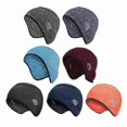 thumbnail image 4 of Skull Caps Helmet-liner Thermal Beanie With Glasses Holes Winter Cycling Caps Bike Headwear Accessories For Men Women 24bd, 4 of 5