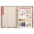 thumbnail image 3 of Pen+Gear 6.4 in x 8 in Floral Hardcover Journal with Twin-Wire Spiral Binding, 192 Ruled Pages, Sticker Sheet and Pocket, 3 of 9