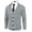 Light Grey, variant on Mens Cable Knit Cardigan Sweater Casual Slim Fit V-Neck Button Up Shawl Collar Knitted Sweaters with Pockets