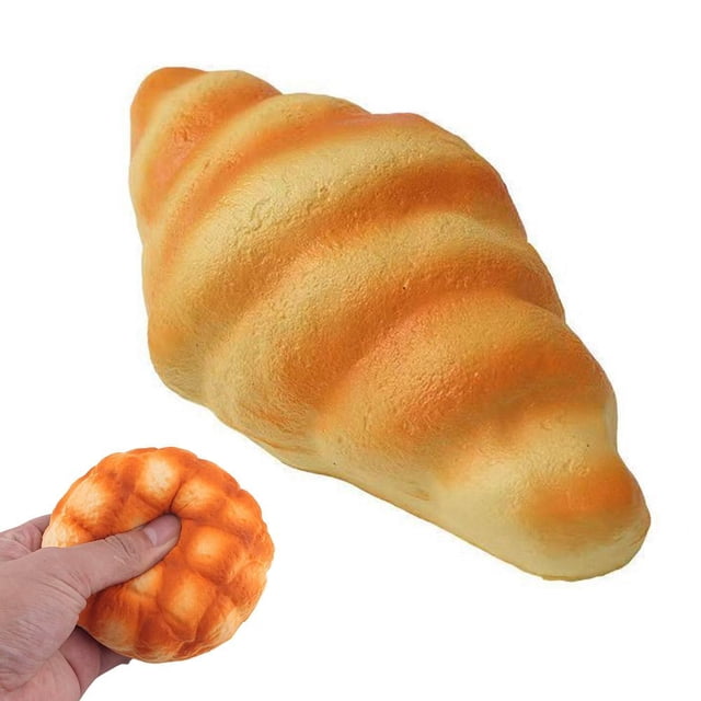 Simulation Bread Food Big Squishy Stress Relief Toy Slow Rebound Decompression Bread Toy
