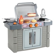LIFEZEAL Cuisine d'angle pour Enfants 3+ Ans, avec Sons & Lumières,Téléphone, Micro-Ondes,Cafetière,Machine à Glaçons & Four, Accessoires,Blanc