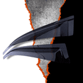 thumbnail image 6 of 2020-2024 Toyota Corolla | Out-Channel Auto-Visor Side Window Rain Deflector | Tinted Black, 6 of 9