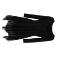 thumbnail image 3 of Vestido corto de empalme de encaje de talla grande para mujer Blusa de manga larga sexy Top informal de trabajo Methold AP1427-08B, 3 of 7