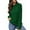 #H-Green, variant on GuangCheng Womens Long Sleeve Hoodies Shirts Kangaroo Pocket Fashion Hoodies Fall Pullover Sweatshirts