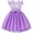 Puprle Unicorn, variant on WIBACKER Toddler Mermaid Tutu Dress Little Girls Fluffy Summer Casual Party Sequins Tulle Sundress for Kids 3-7 Years