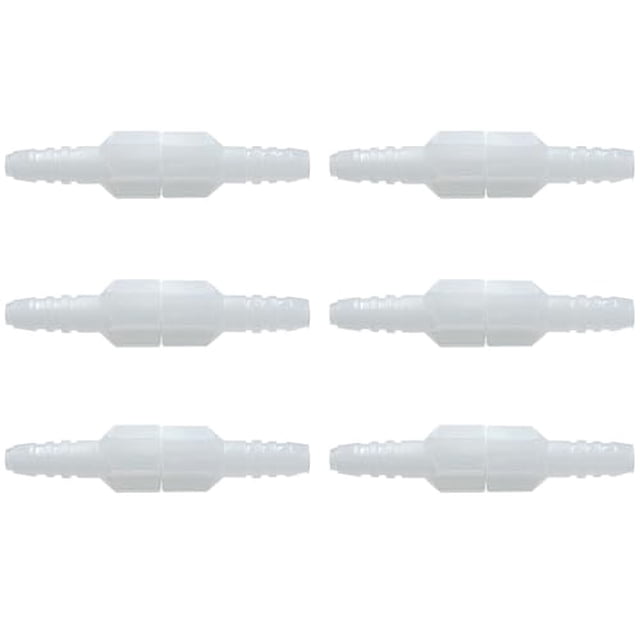 Oxygen Tubing Swivel Connector, Standard Oxygen Tubing, Tubing Swivel O2 Connector (6 Pack)