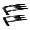 thumbnail image 1 of 2 uds., cubierta de luz antiniebla, accesorios de modificación frontal, reemplazo de estilo de coche, embellecedor de rejilla de parachoques para Negro Baoblaze Cubierta embellecedora de faros antiniebla, 1 of 6