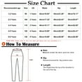thumbnail image 3 of Kids Toddler Girls Jeans Flared Bell Bottom Denim Long Pants Elastic Waist Raw Hem Fall Winter Jean Trousers (1 Years, Blue #2), 3 of 7