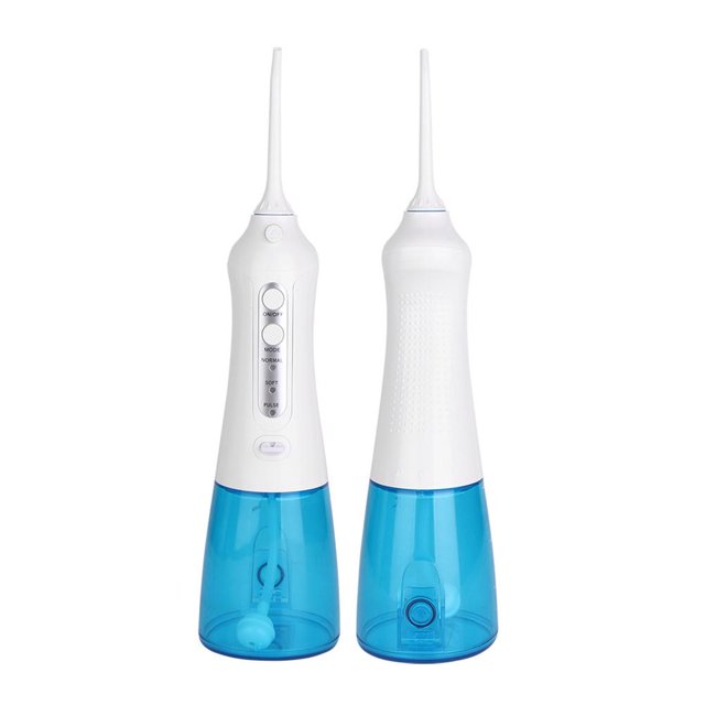 Irrigador Oral Portátil Limpiador De Dientes Eléctrico Tanque De Agua De 300 Ml Limpiador Para Blanquear Los Dientes Con Dispositivo Ultrasónico De Viaje Para El Hogar Para La Limpieza De Dientes Inevent CE007374-01