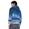 thumbnail image 4 of Naloa Starry Night Ocean View Men’s Hoodies, Zip up Hoodie, Sweatshirts,Hoodies for Men Sizes S-3XL-Medium, 4 of 5