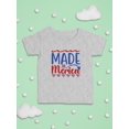 thumbnail image 3 of Made In 'Merica Banner T-Shirt Infant -Image by Shutterstock,  12 Months, 3 of 4