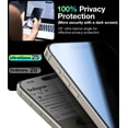 thumbnail image 2 of Protector de pantalla de privacidad UltraGlass Ultra 9H+ para iPhone 15, 2 of 8