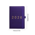 2026 Daily Planner | 365 Day Agenda Notebook with Hourly Schedule ...