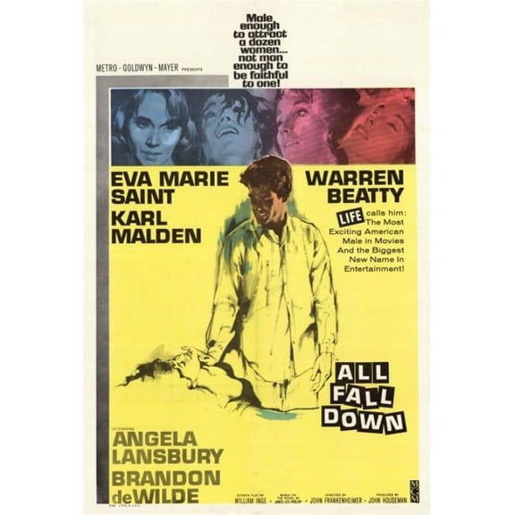 Posterazzi MOVIH1223 All Fall Down Movie Poster - 27 x 40 in.