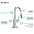 thumbnail image 2 of Elkay LKAV3032BK Avado Single Hole Bar Faucet with Pull-down Spray & Lever Handle, Black Stainless, 2 of 7