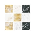 thumbnail image 1 of Billuyoard Adhesivo de pared de azulejo de cristal, decoración de cristal profesional, patrón de mármol, Panel resistente al desgaste, Decoración del hogar Tipo 2, 1 of 6