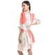thumbnail image 3 of Vestido abstracto con cinto Roman Fashion Juvenil 3825 Durazno naranja claro CH, 3 of 5