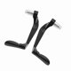 thumbnail image 3 of Palancas De Embrague De Freno De Motocicleta De Fibra De Carbono Protector De Manillar Superior Ajuste Universal 22mm Aprilla, 3 of 7