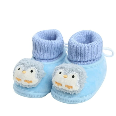 

Toddler Boys Girls Shoes Casual Soft Sole Shoes For Infants Babys Low Top Elastic Ankle Cute Sweet Cartoon Embroidery Warm Lightweight Comfort First Walking Shoes