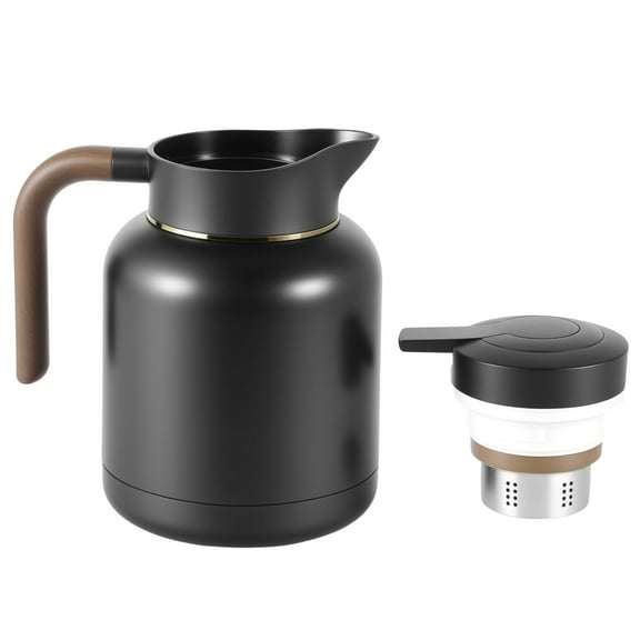 1.5 Liter Thermal Coffee Carafe For Keeping Hot/Cold,Stainless Steel Coffee Carafe for Home Party Keeping