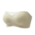 thumbnail image 1 of Cathalem Sports Bra Comfort Padded Underwire Bra Lift Up Add One Cup,Beige S, 1 of 3