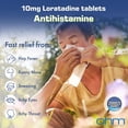 thumbnail image 6 of Loratadine usp 10 mg antihistamine allergy relief tablets by OHM - 500 Each, 6 of 7