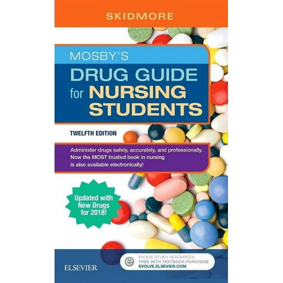 Mosby's Drug Guide for Nursing Students with 2018 Update