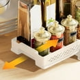 thumbnail image 6 of Oggfader White Under Sink Pull Out Shelf - Kitchen & Bathroom Slide Out Storage Rack Organizer, Space Saving, 6 of 6