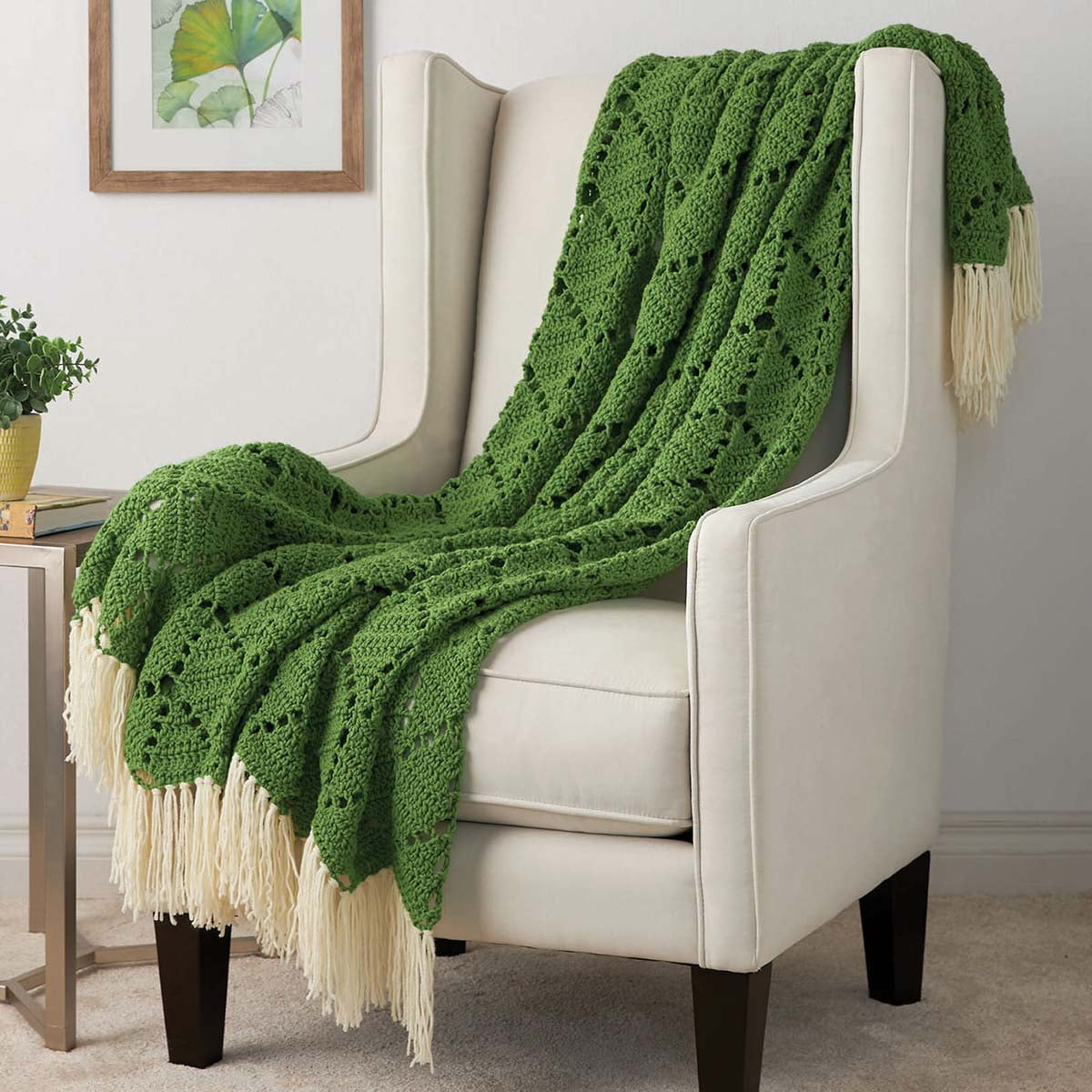 Bernat® Growing Ivy Crochet Blanket Kit
