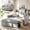 Black-2, variant on AISWORD Convertible Sofa Bed, 3 in 1 Pull Out Sleeper Loveseat Couch with Storage, Blue