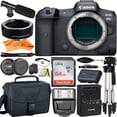 thumbnail image 1 of Cámara Digital Canon EOS R5 Mirrorless Solo Cuerpo con Adaptador de Montaje y Accesorios ZeeTech, 1 of 10